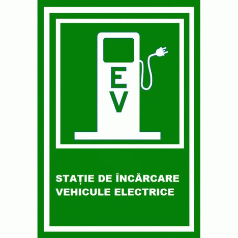 Placuta pentru statie de incarcare vehicule electrice